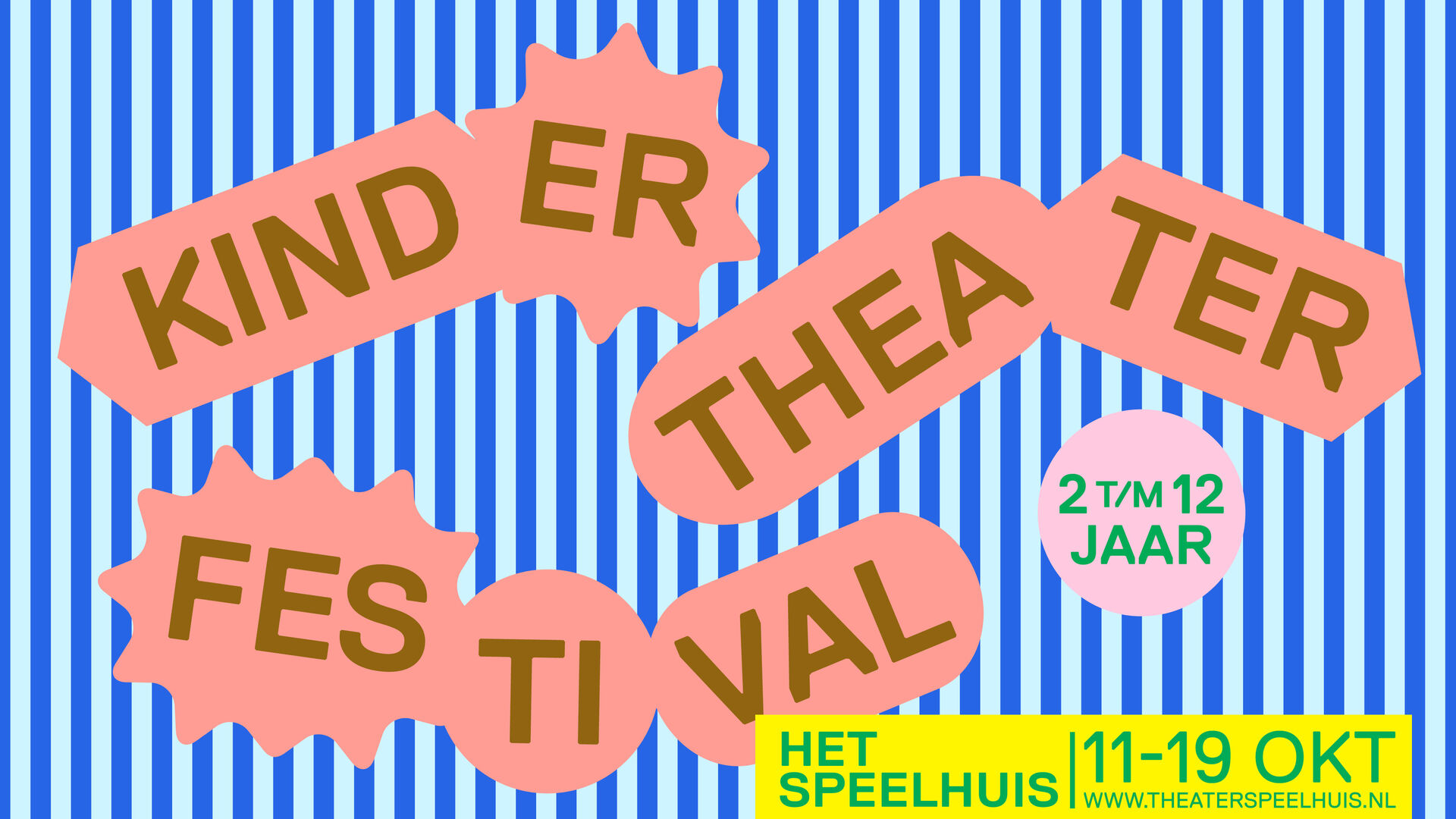 Ook deze herfstvakantie weer vol met jeugdvoorstellingen!